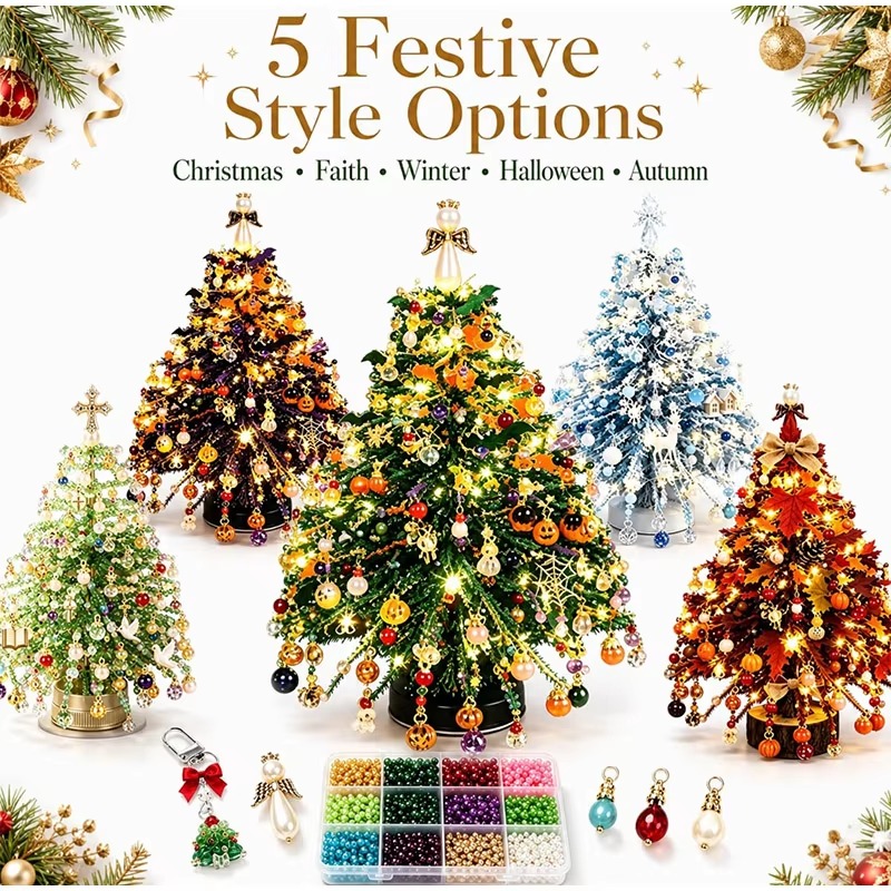 Home Decor Kit - Kit Fai-da-Te per Albero Natalizio da