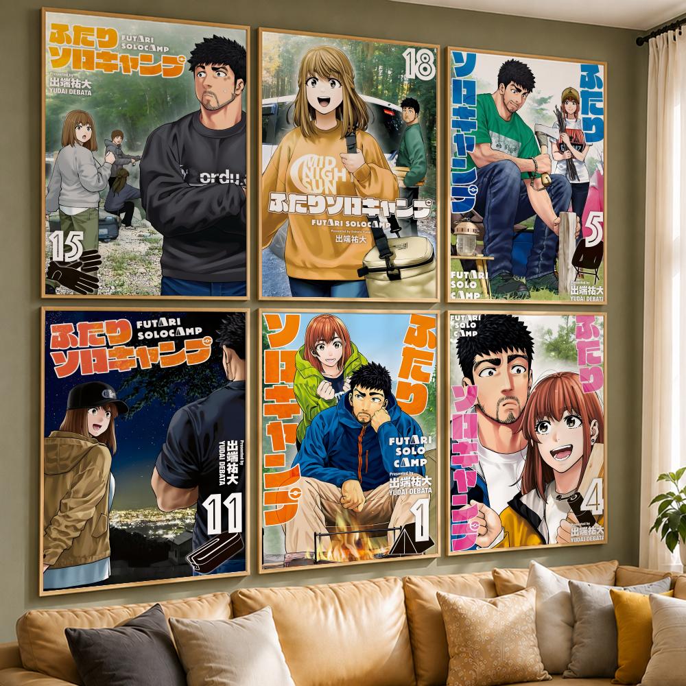 Home Decor Solo - Poster Anime Popolare S-Solo Camping for