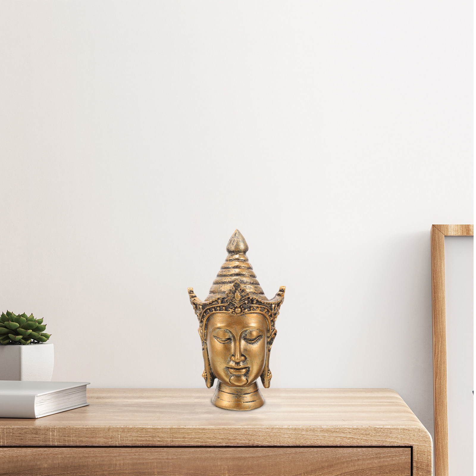 Home Decor Zen - Testa di Buddha, piccola decorazione zen