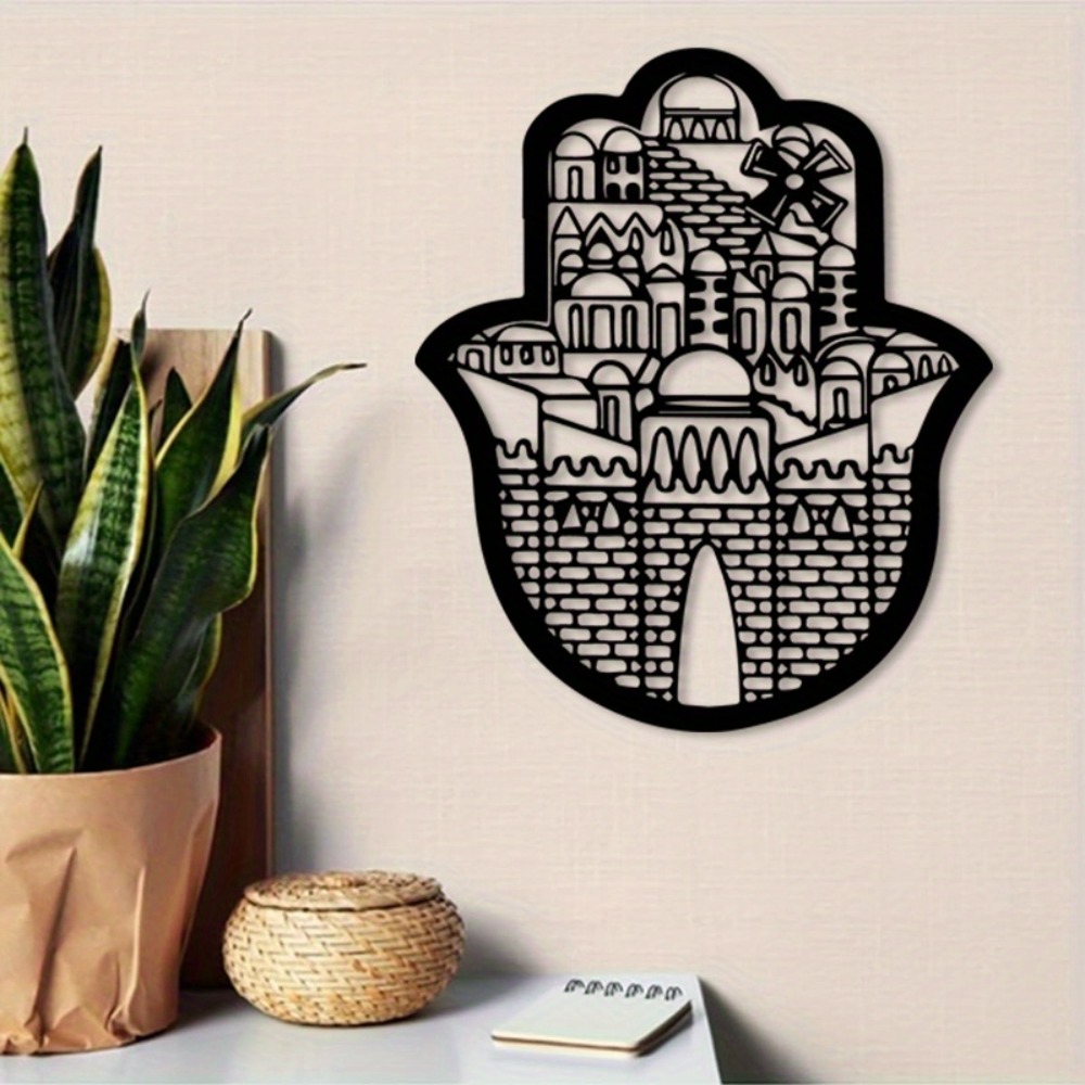 Home Decor You - CIFBUY Decorazione da parete in ferro,