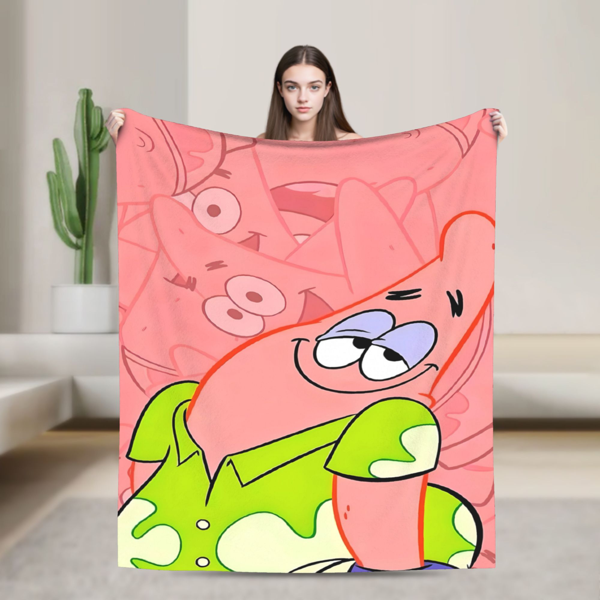 Home Decor Solo - Coperta Morbida di Qualità con Motivo