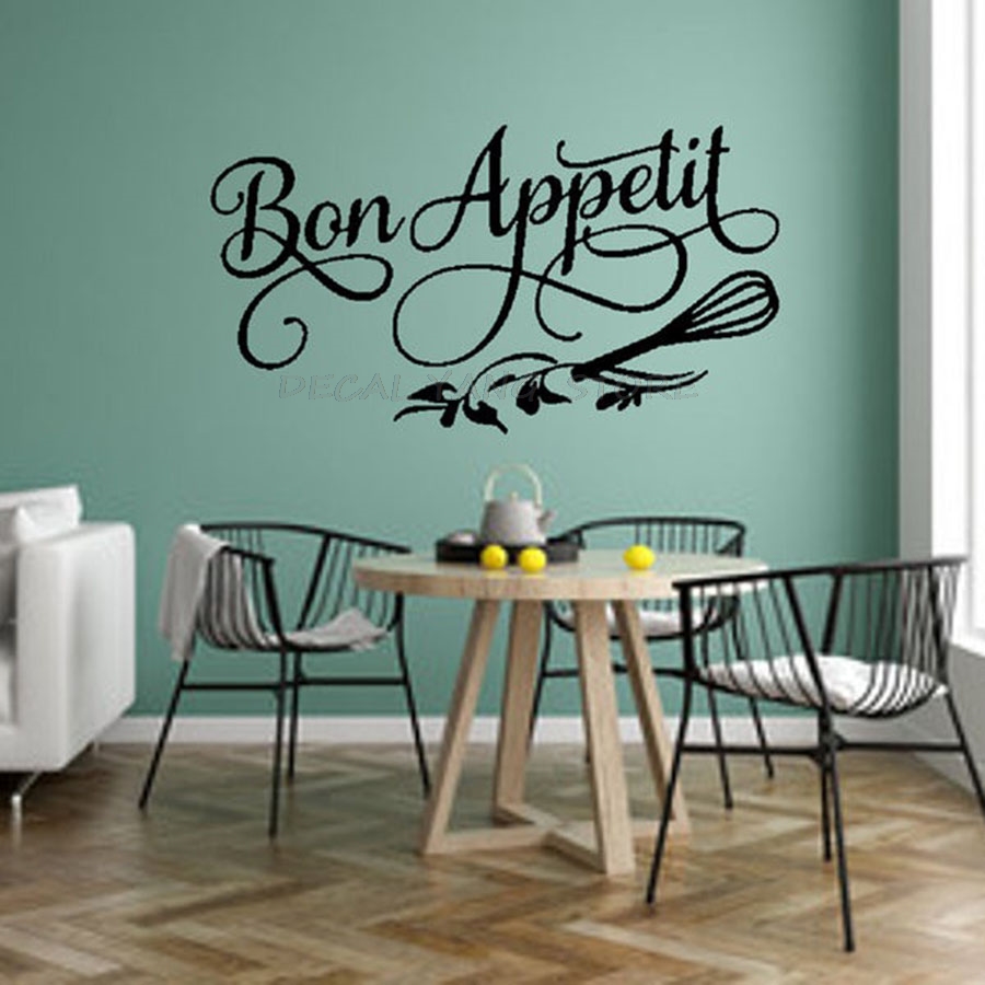 Home Decor Vinyl Flooring - Buon Appetito Cita Decalcomania Della Parete