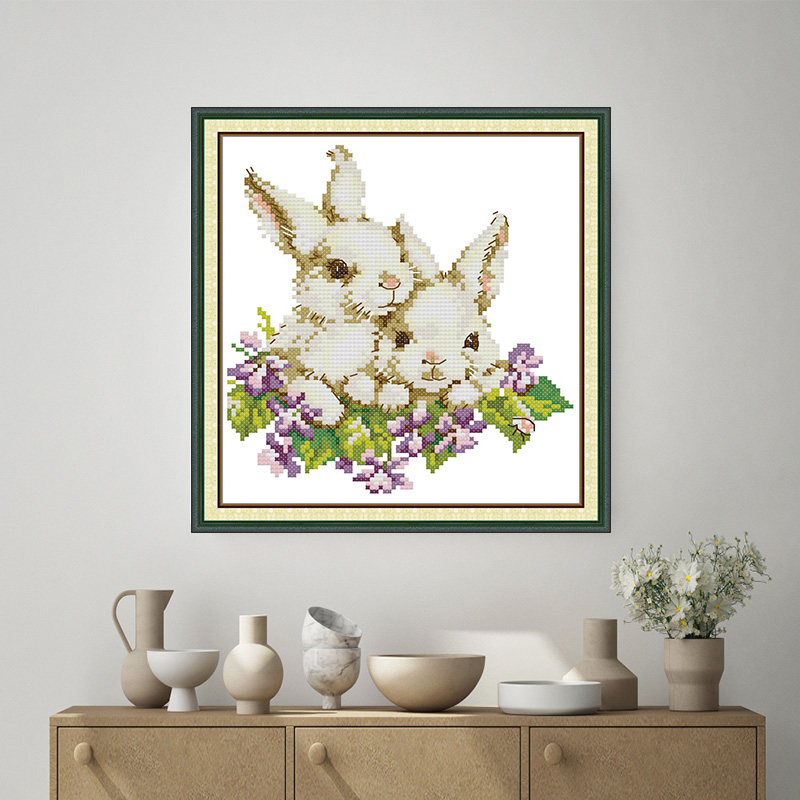 Home Decor Outlet - Joy Sunday Bunny Siblings Modello Kit