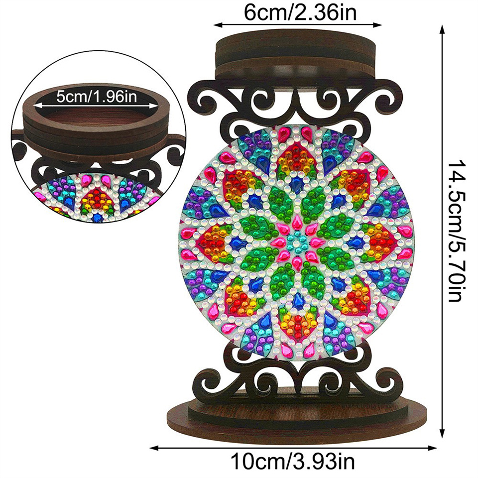 Portacandele a forma di fiore, - Home Decor Kit recensione e prezzo
