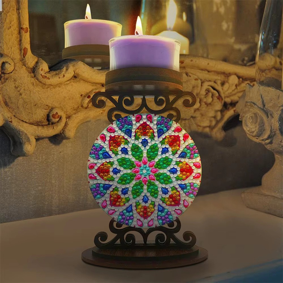 Portacandele a forma di fiore, - Home Decor Kit recensione e prezzo
