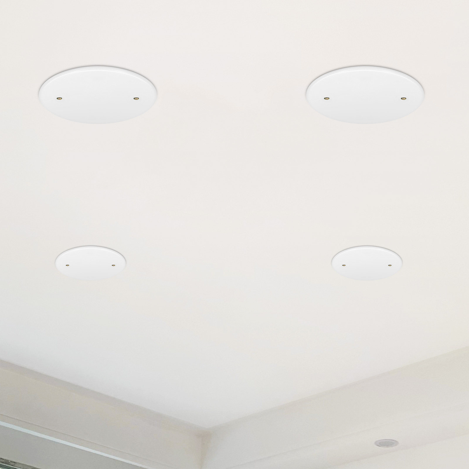 4 Pezzi di Coperture Rotonde p - Home Decor Outlet recensione e prezzo