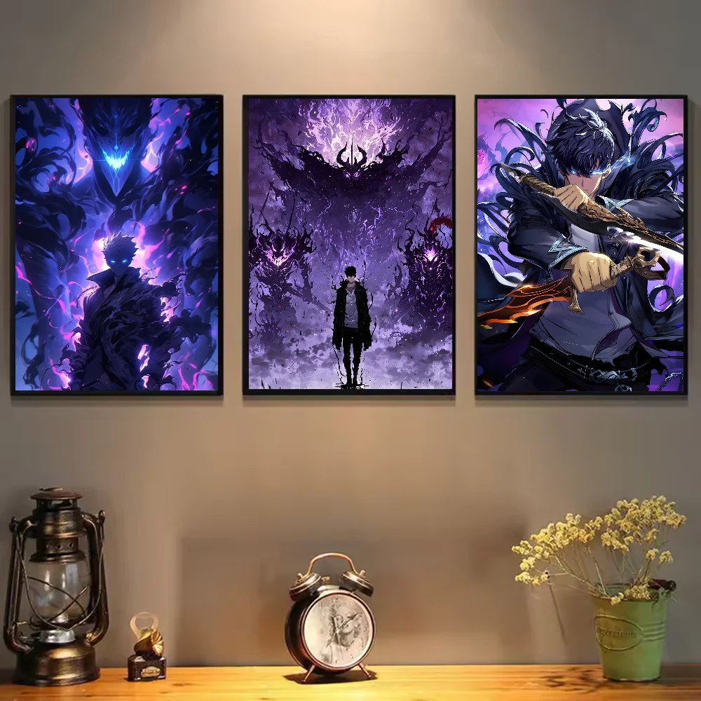 Solo Livellamento Anime Poster - Home Decor Solo recensione e prezzo