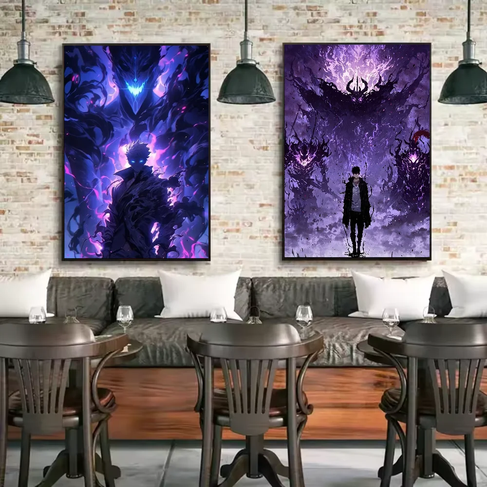 Solo Livellamento Anime Poster - Home Decor Solo recensione e prezzo
