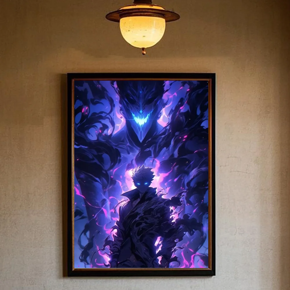 Solo Livellamento Anime Poster - Home Decor Solo recensione e prezzo