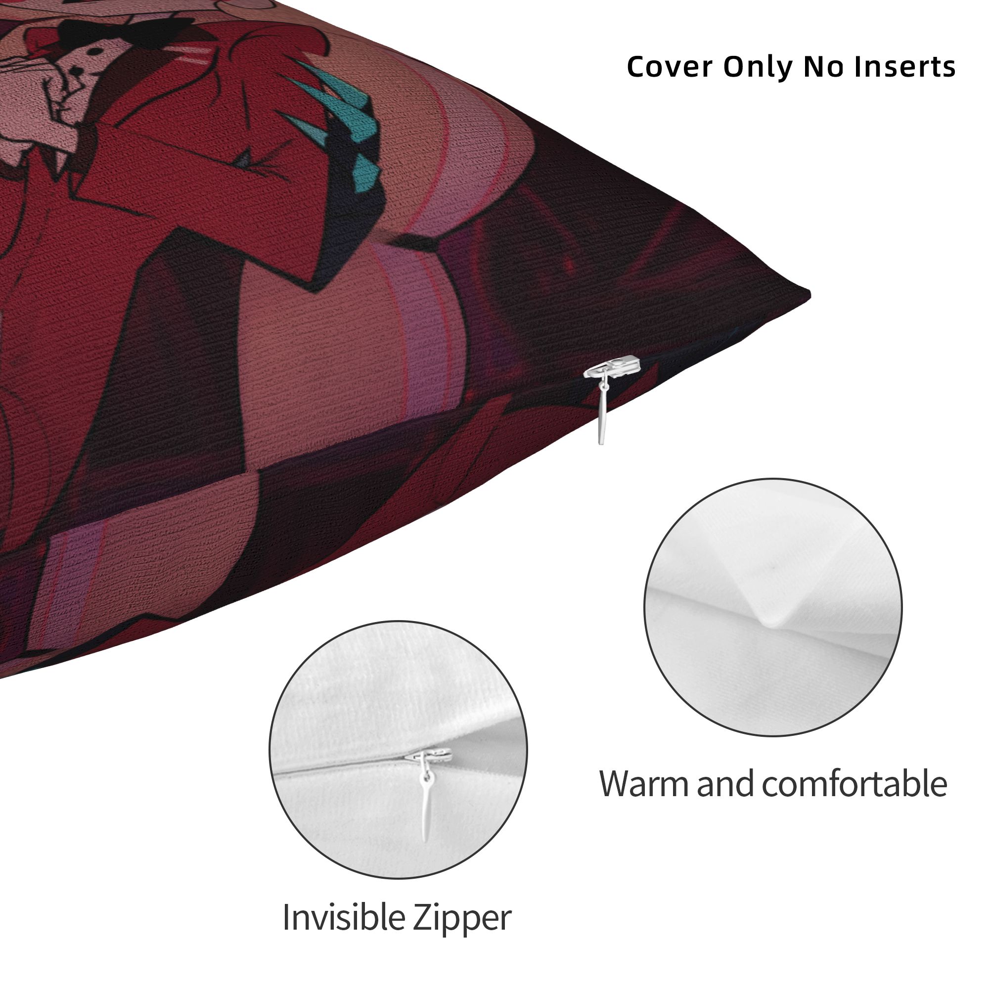 Federa per cuscino Hazbins Hot - Home Decor Solo recensione e prezzo