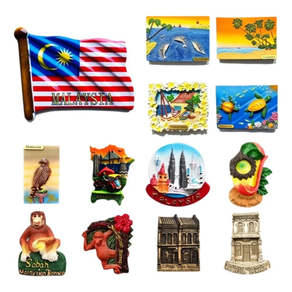 Magneti 3D per Frigorifero del - Home Decor Malaysia recensione e prezzo