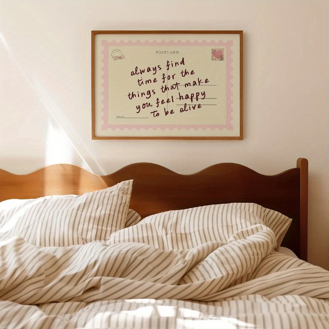 Cartoline retrò che incoraggia - Home Decor On Wall recensione e prezzo
