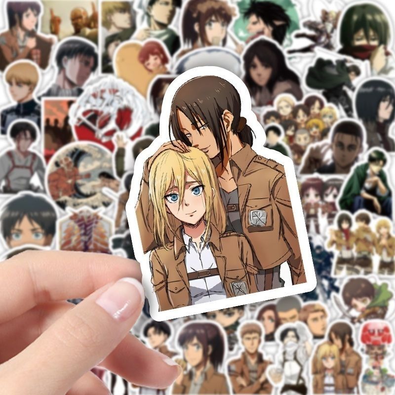 60 Pezzi Adesivi Anime Attack  - Home Decor Tv recensione e prezzo