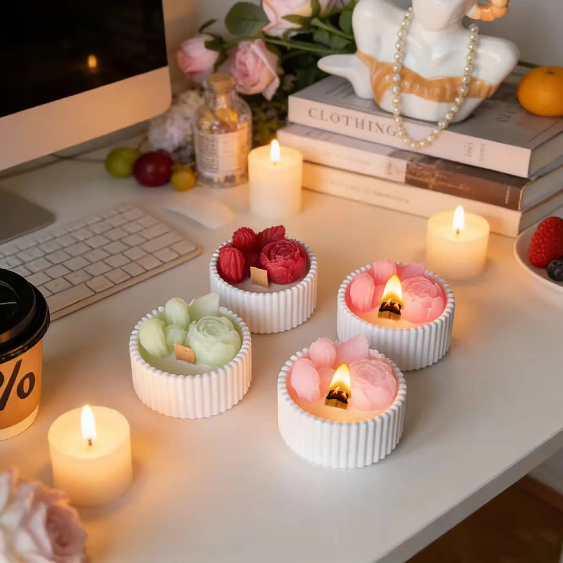 2 candele profumate a forma di - Home Decor Kit recensione e prezzo