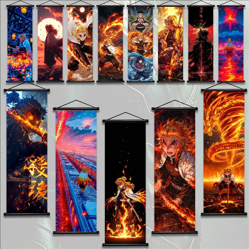 Demon Slayer Kyojuro Rengoku S - Home Decor On Wall recensione e prezzo