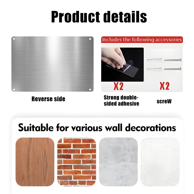 Arte Murale in Alluminio a Tem - Home Decor Malaysia recensione e prezzo