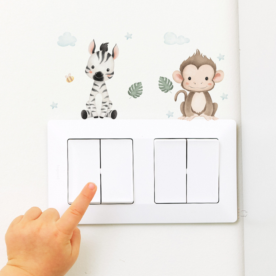 Adesivi Murali a Tema Animali  - Home Decor Vinyl Flooring recensione e prezzo