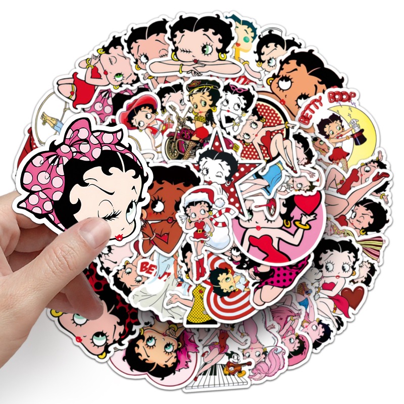 50 adesivi Betty Boop ad alta  - Home Decor Tv recensione e prezzo
