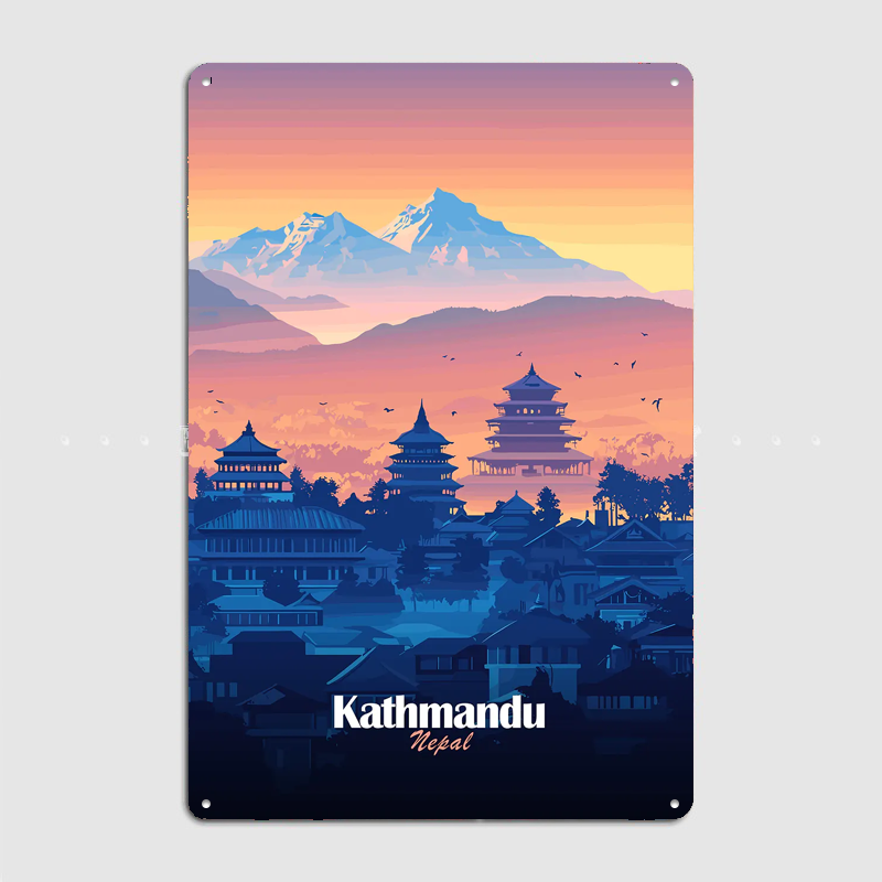 Poster di paesaggi di Kathmand - Home Decor Kathmandu recensione e prezzo