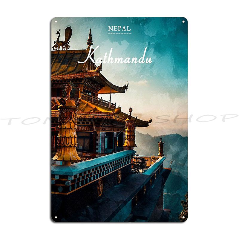 Targa in Metallo Decorativa da - Home Decor Kathmandu recensione e prezzo